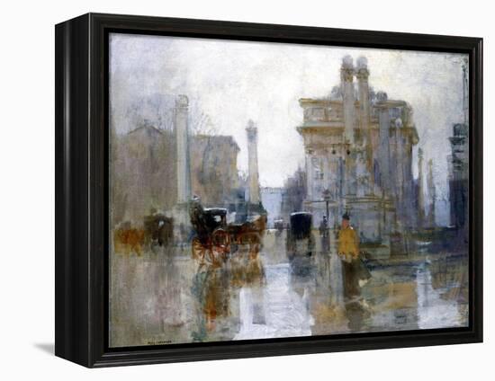 The Dewey Arch, c.1900-Paul Cornoyer-Framed Premier Image Canvas