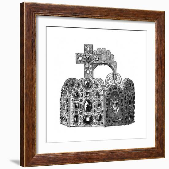 The Diadem of Charlemagne, C8th Century-null-Framed Giclee Print