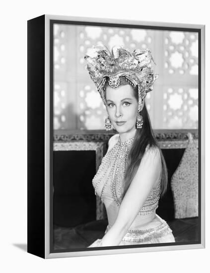 The Diamond Queen, Arlene Dahl, 1953-null-Framed Stretched Canvas