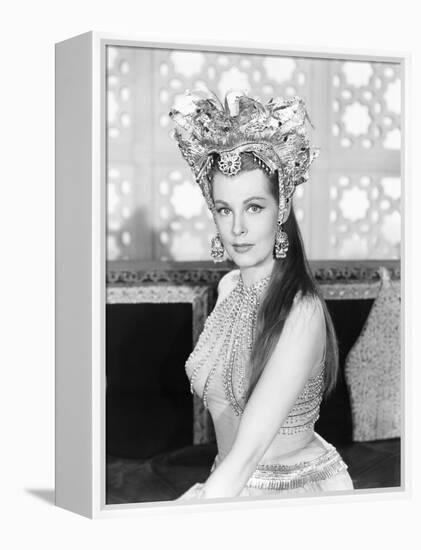 The Diamond Queen, Arlene Dahl, 1953-null-Framed Stretched Canvas