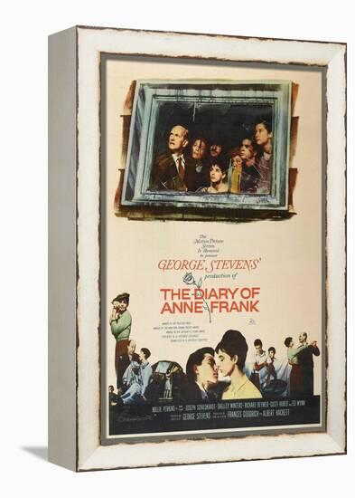 The Diary of Anne Frank, 1959, Directed by George Stevens-null-Framed Premier Image Canvas