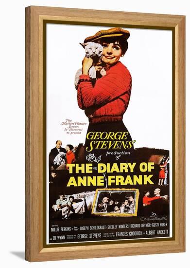 The Diary of Anne Frank-null-Framed Stretched Canvas