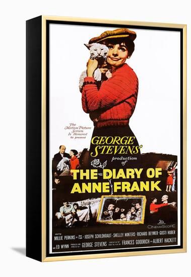 The Diary of Anne Frank-null-Framed Stretched Canvas