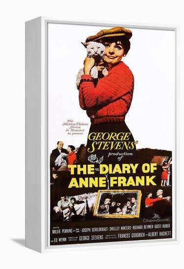 The Diary of Anne Frank-null-Framed Stretched Canvas