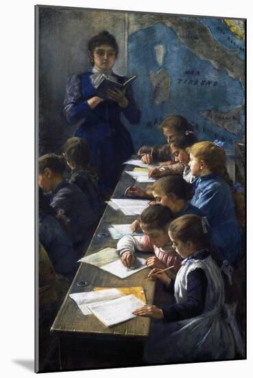 The Dictation Lesson, 1891-Demetrio Cosola-Mounted Giclee Print