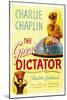 The Dictator, 1940 "The Great Dictator" Directed by Charles Chaplin-null-Mounted Giclee Print