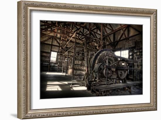 The Diesel Generator-Stephen Arens-Framed Photographic Print