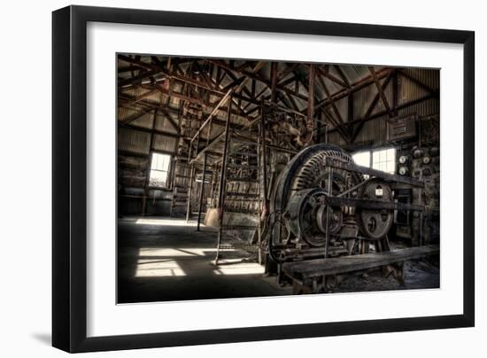 The Diesel Generator-Stephen Arens-Framed Photographic Print