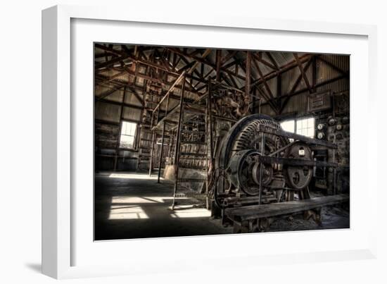 The Diesel Generator-Stephen Arens-Framed Photographic Print