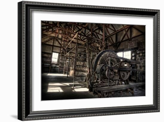 The Diesel Generator-Stephen Arens-Framed Photographic Print