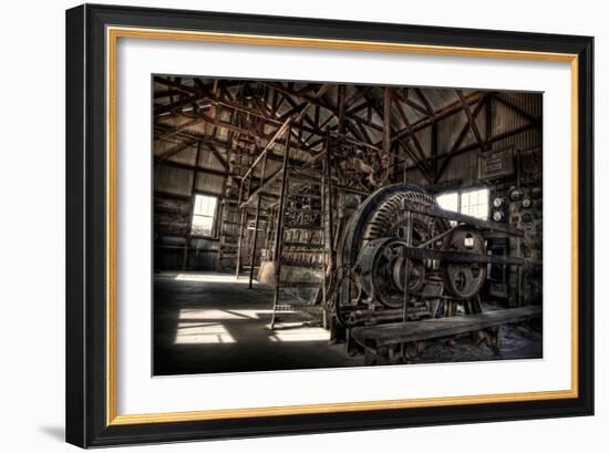 The Diesel Generator-Stephen Arens-Framed Photographic Print