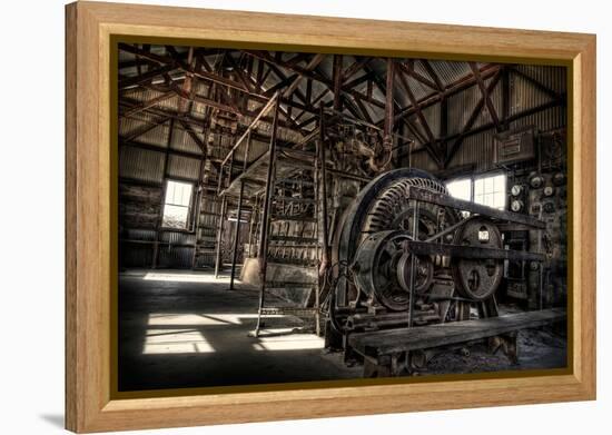 The Diesel Generator-Stephen Arens-Framed Premier Image Canvas