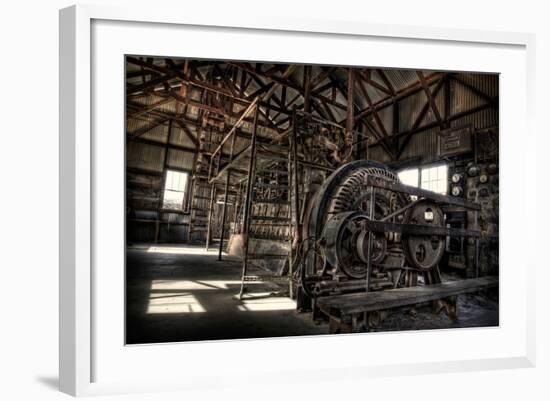 The Diesel Generator-Stephen Arens-Framed Photographic Print