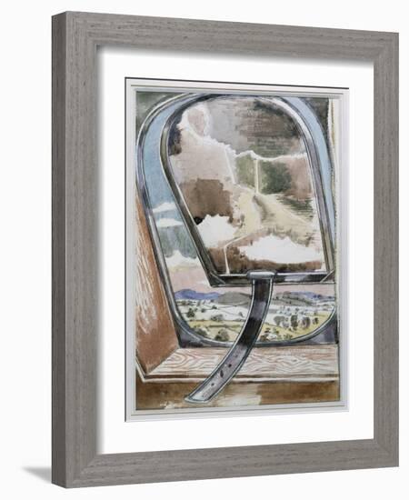 The Different Skies, 1939 (W/C & Pencil)-Paul Nash-Framed Giclee Print