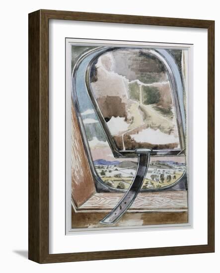 The Different Skies, 1939 (W/C & Pencil)-Paul Nash-Framed Giclee Print