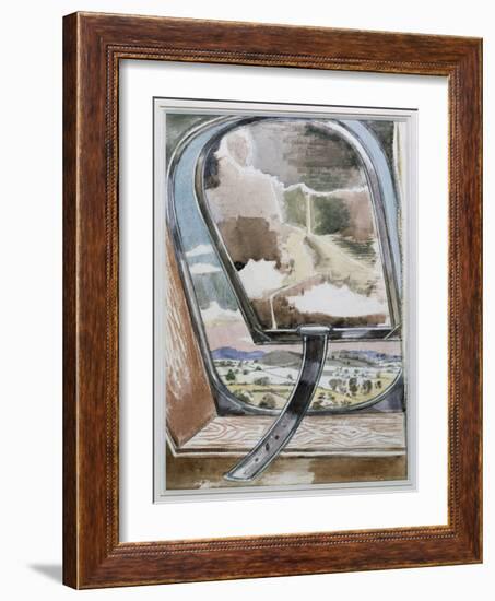 The Different Skies, 1939 (W/C & Pencil)-Paul Nash-Framed Giclee Print