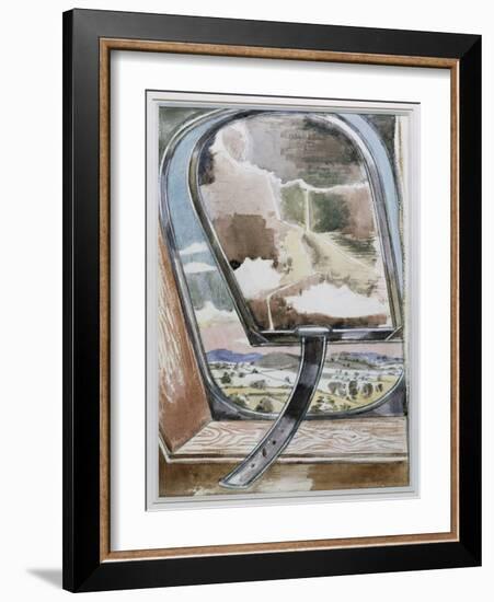 The Different Skies, 1939 (W/C & Pencil)-Paul Nash-Framed Giclee Print