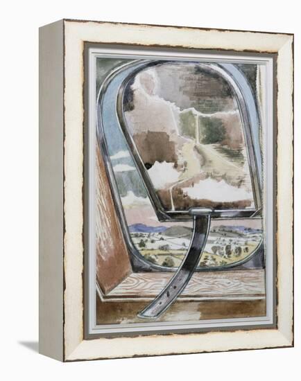 The Different Skies, 1939 (W/C & Pencil)-Paul Nash-Framed Premier Image Canvas