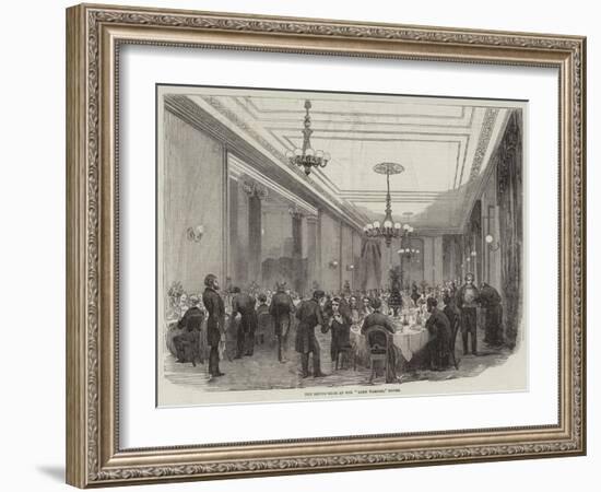 The Dining-Room at the Lord Warden, Dover-null-Framed Giclee Print