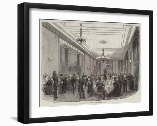 The Dining-Room at the Lord Warden, Dover-null-Framed Giclee Print
