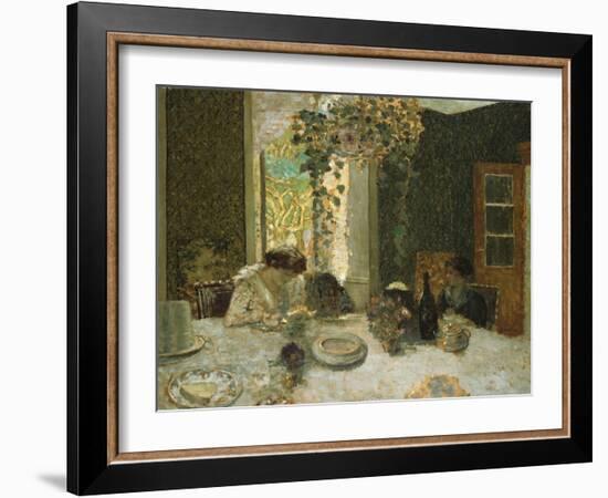 The Dining Room; La Salle a Manger-Edouard Vuillard-Framed Giclee Print