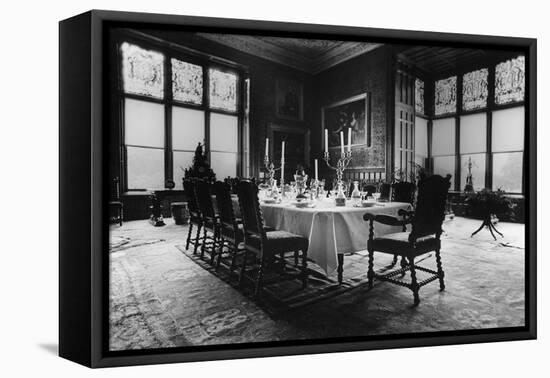 The Dining Room, Wolfeton House, Dorset, England-Simon Marsden-Framed Premier Image Canvas