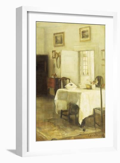 The Dining Room-Carl Holsoe-Framed Giclee Print