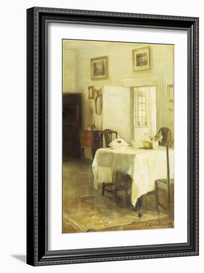 The Dining Room-Carl Holsoe-Framed Giclee Print