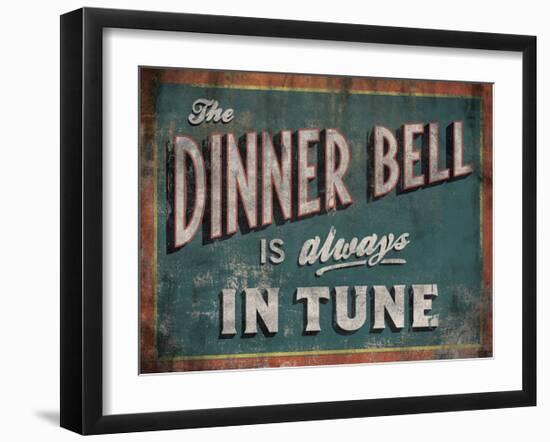 The Dinner Bell-Luke Stockdale-Framed Art Print