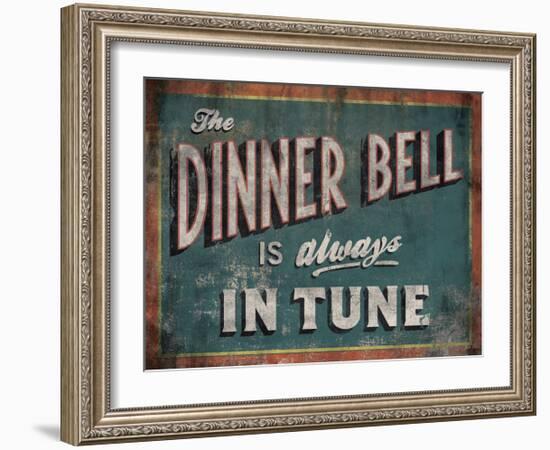 The Dinner Bell-Luke Stockdale-Framed Art Print