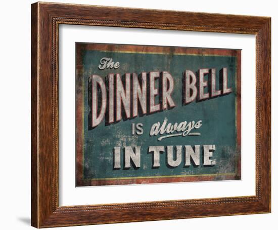 The Dinner Bell-Luke Stockdale-Framed Art Print