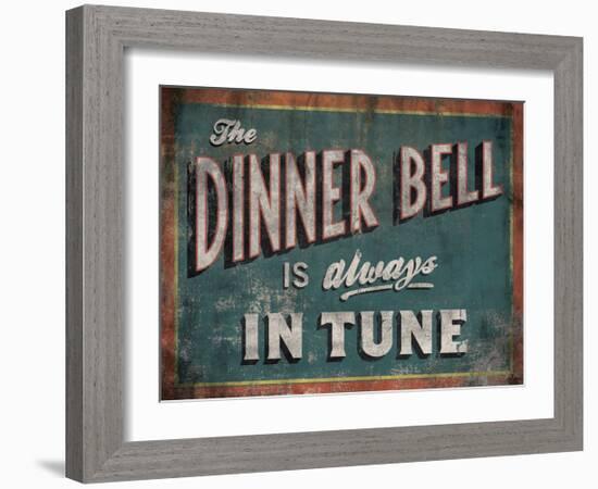 The Dinner Bell-Luke Stockdale-Framed Art Print