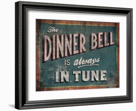 The Dinner Bell-Luke Stockdale-Framed Art Print