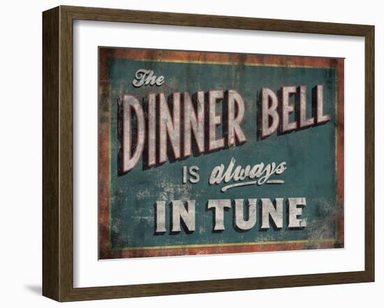 The Dinner Bell-Luke Stockdale-Framed Art Print