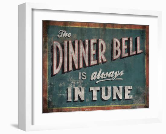 The Dinner Bell-Luke Stockdale-Framed Art Print