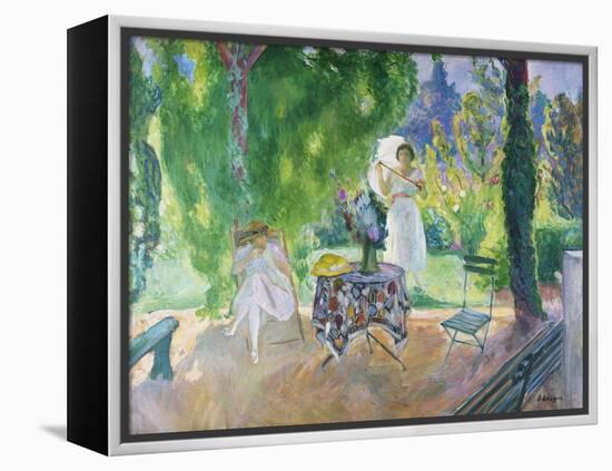 The Dinner; Le Dejeuner-Henri Lebasque-Framed Premier Image Canvas