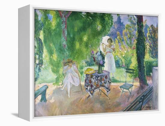 The Dinner; Le Dejeuner-Henri Lebasque-Framed Premier Image Canvas