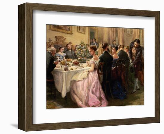 The Dinner Party-Sir Henry Cole-Framed Giclee Print