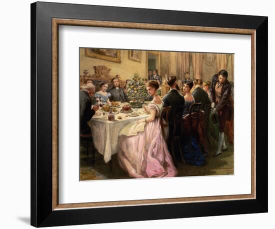 The Dinner Party-Sir Henry Cole-Framed Giclee Print