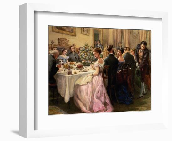 The Dinner Party-Sir Henry Cole-Framed Giclee Print