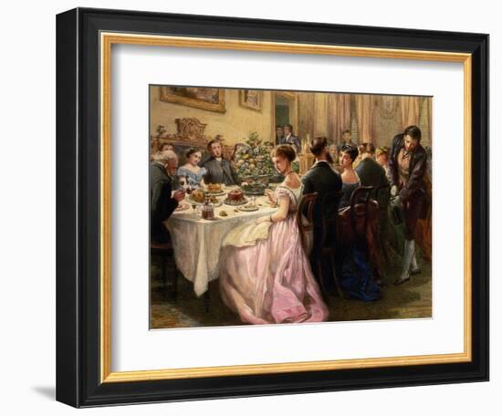 The Dinner Party-Sir Henry Cole-Framed Giclee Print