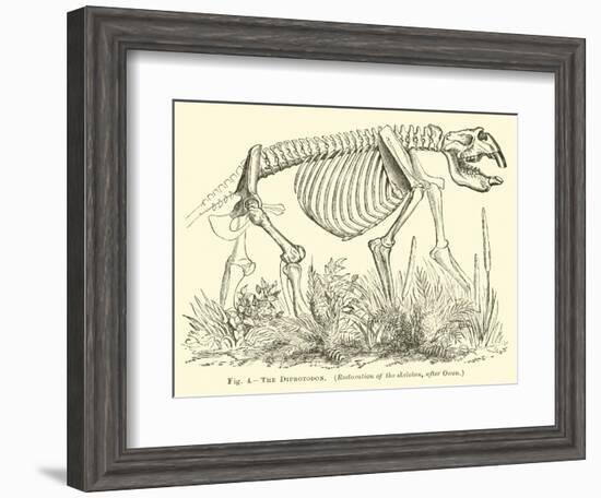 The Diprotodon-null-Framed Giclee Print