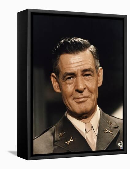 THE DIRTY DOZEN, 1967 directed by ROBERT ALDRICH Robert Ryan (photo)-null-Framed Stretched Canvas