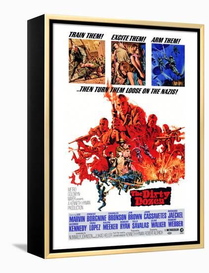 The Dirty Dozen, 1967-null-Framed Stretched Canvas