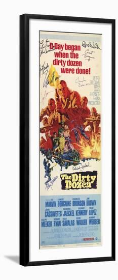 The Dirty Dozen, 1967-null-Framed Art Print