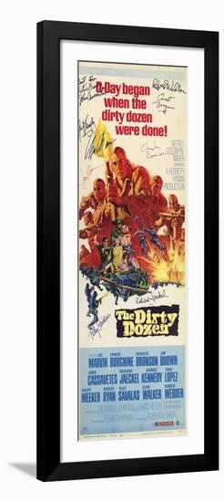 The Dirty Dozen, 1967-null-Framed Art Print