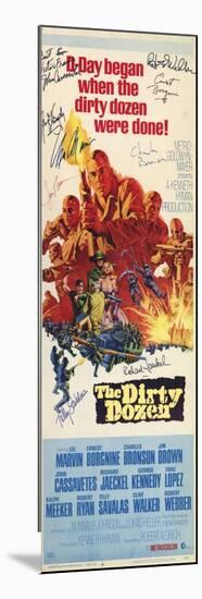 The Dirty Dozen, 1967-null-Mounted Art Print