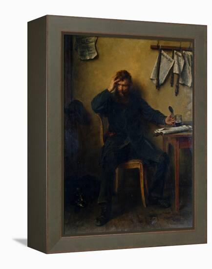 The Disaffected, 1877-Ludwig Knaus-Framed Premier Image Canvas