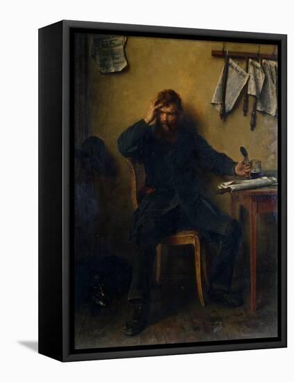 The Disaffected, 1877-Ludwig Knaus-Framed Premier Image Canvas