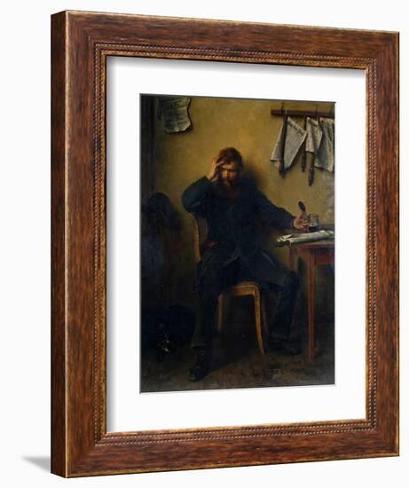 The Disaffected, 1877-Ludwig Knaus-Framed Giclee Print